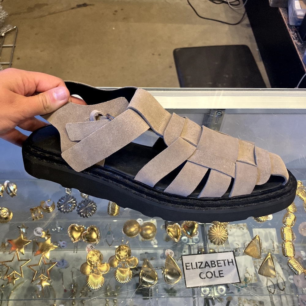 nib Officine Creative Gray Sandals